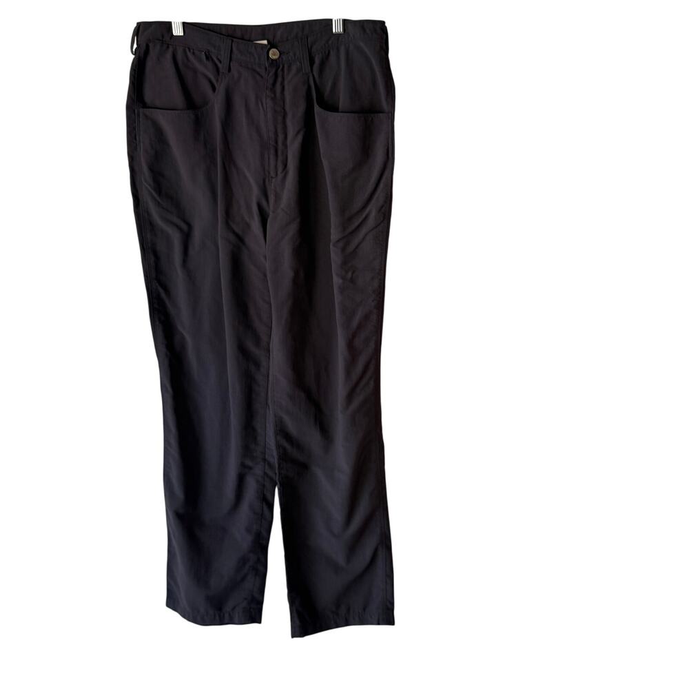 The North Face Women’s Nylon Hiking Pants Size 14 Black Outdoor Lightweight